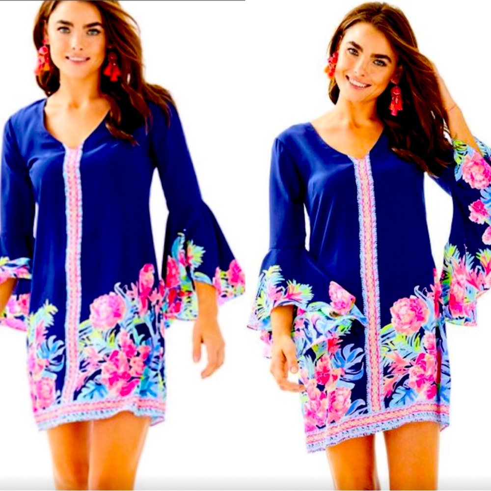 NWT ROSALIA LILLY PULITZER SILK DRESS SZ 16